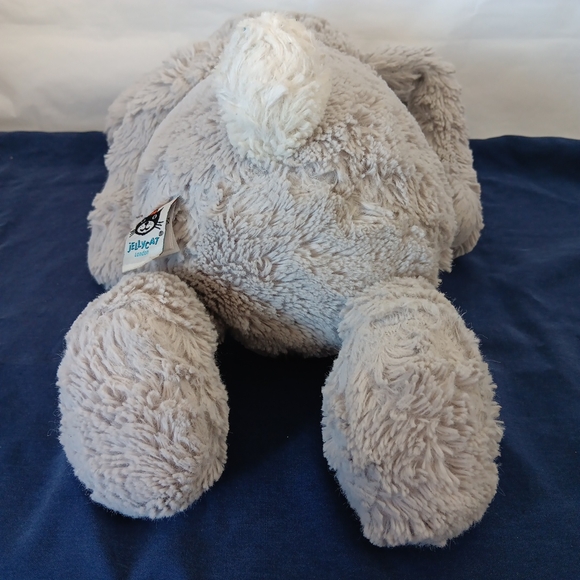 Jelly Cat Bashful Silver Grey Bunny Large Stuffed Animal Plush Toys 14.2in - Picture 11 of 16
